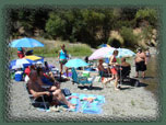 scene on beach